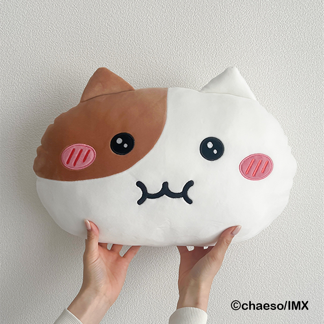 【受注販売】もちにゃみフェイスクッション