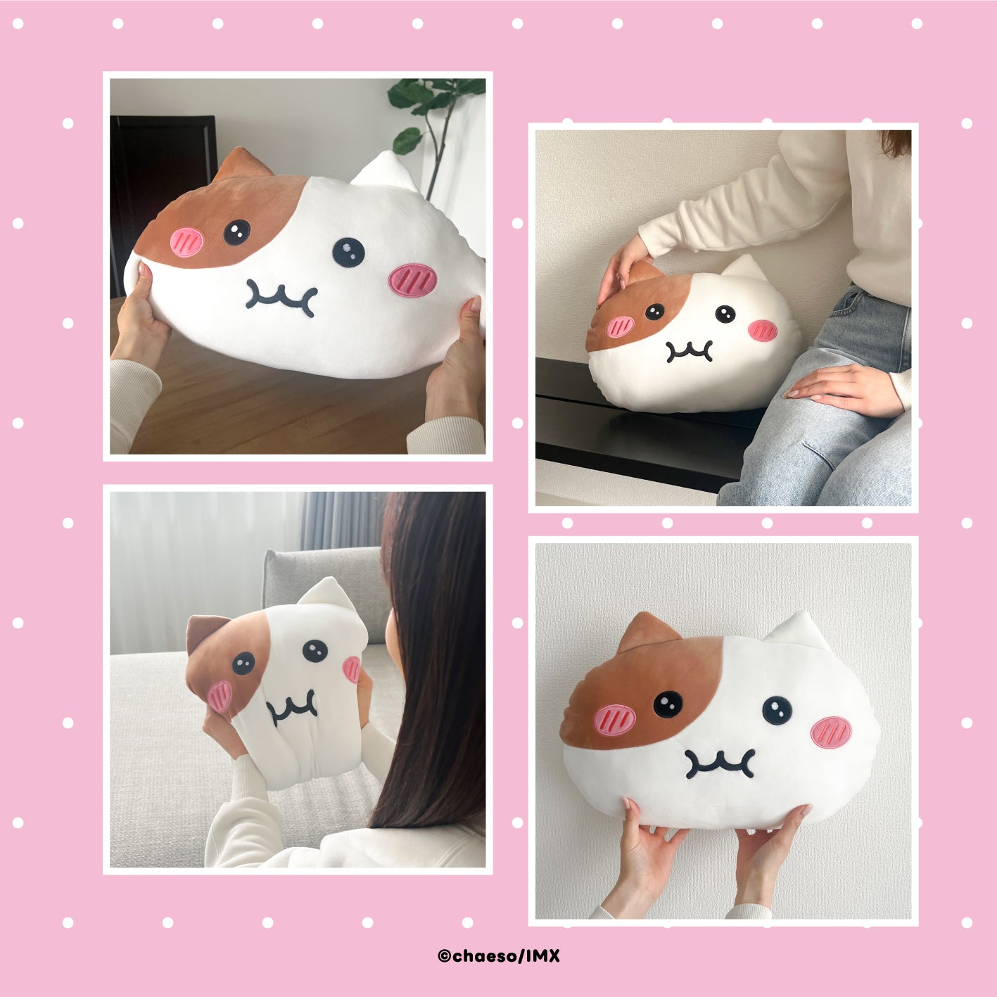 【受注販売】もちにゃみ1周年記念グッズ5点セット+数量限定ステッカー